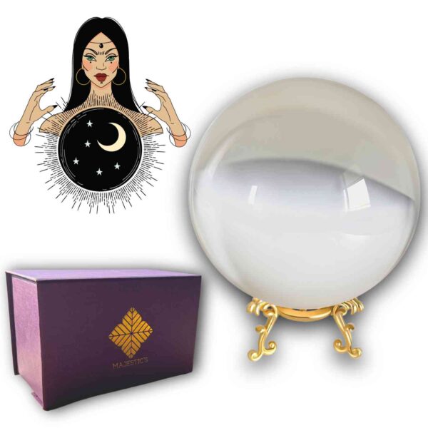 boule de cristal de 10 cm